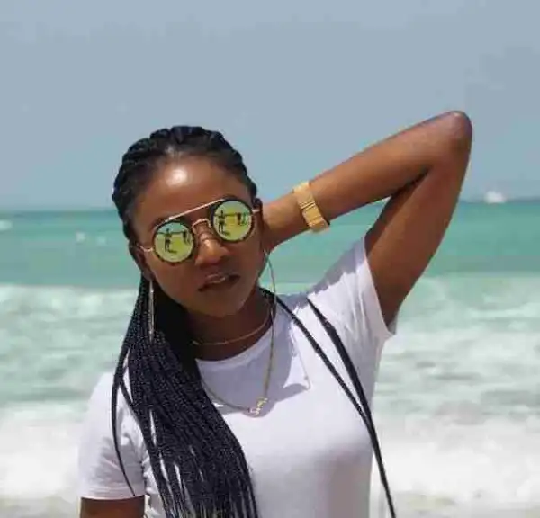 Singer Simi Pictured In A Desert In Dubai